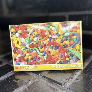 Puzzlebug Candy Explosion 300-Piece Interlocking Cardboard Jigsaw Puzzle 2014